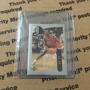 Michael Jordan ‘98 UD Sticker Card No. 29
